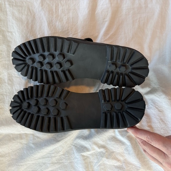 Blondo Black Leather Loafer/Clogs, Size 8 - Picture 3 of 7